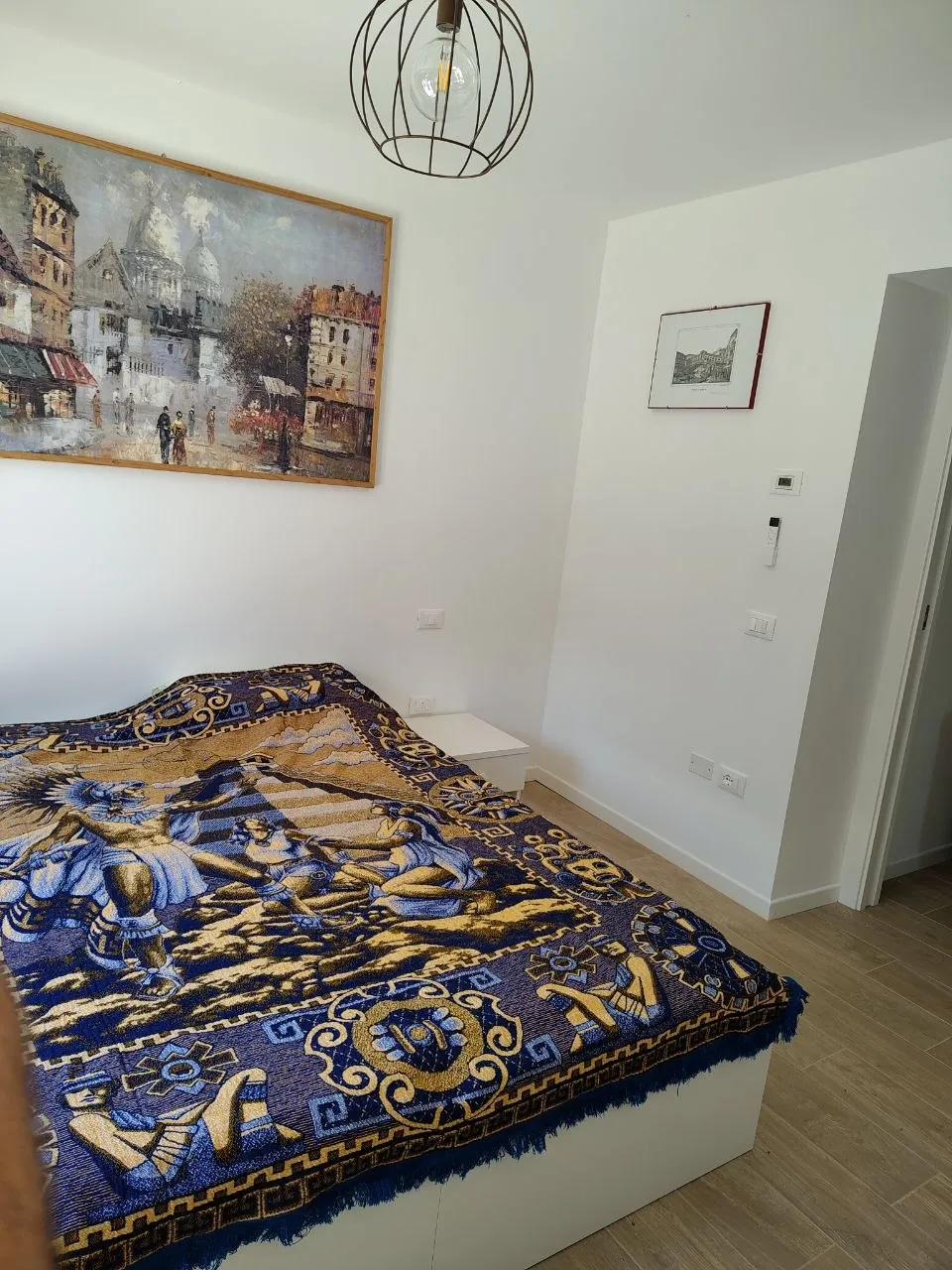 La seconda stanza, con il letto aggiuntivo disponibile su richiesta